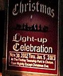 photo of Findlay Township Light Up Celebration sign