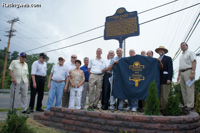 Heidelberg Raceway Historical Marker Ceremony Photo