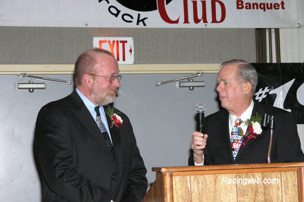 PCTC Board Member Don Gamble and Hall of Fame Inductee Dick Curry